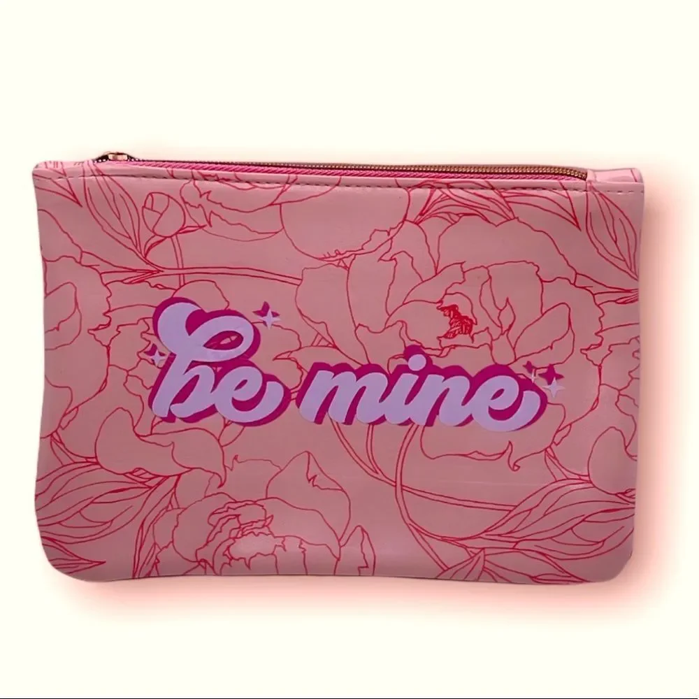 NWT Wool + Pepper Co. x Ipsy BE MINE Cosmetic Bag